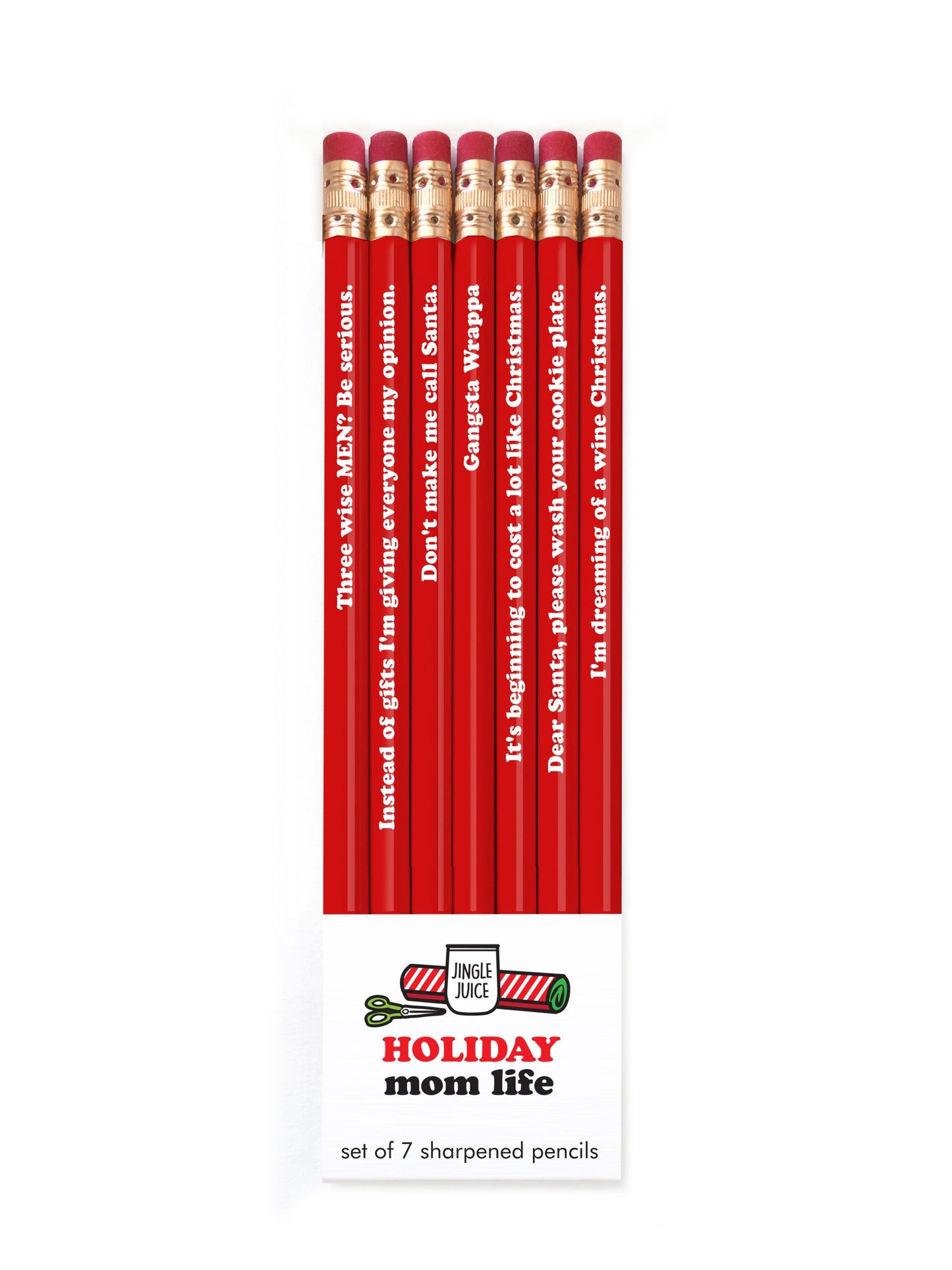 Holiday Mom Life-Pencil Set