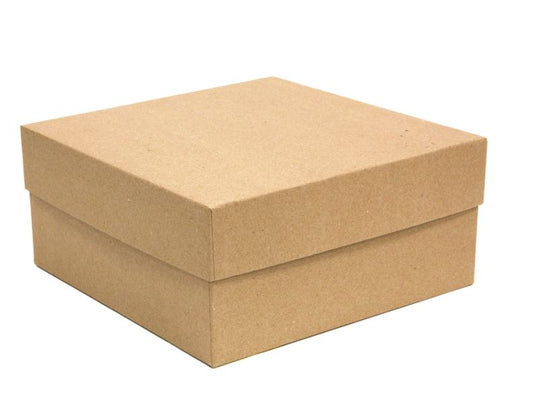Square Gift Box, Kraft
