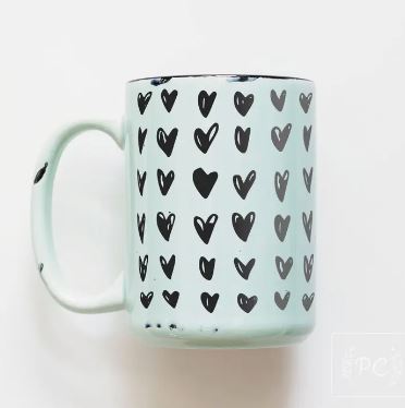 Mug, Hearts