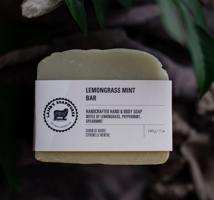 Soap, Lemongrass Mint Bar