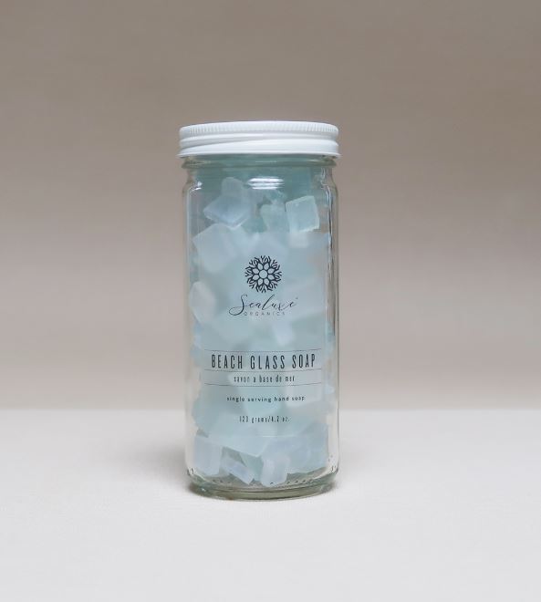 Aqua Beach Glass / Sea Glass Soap