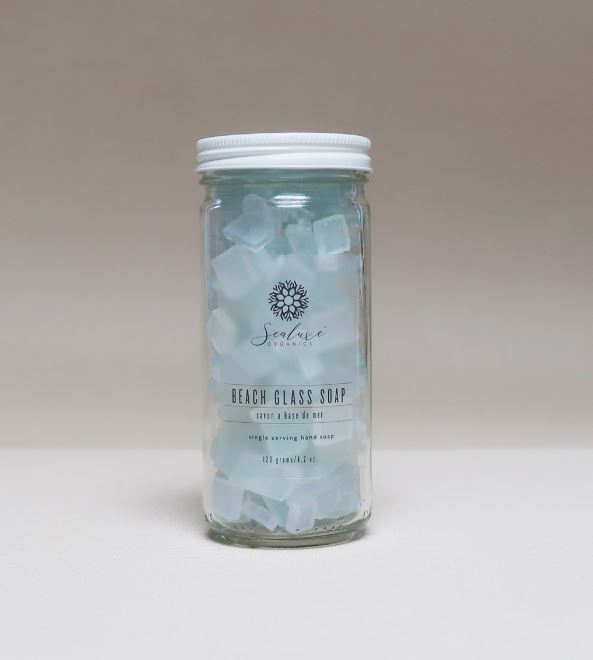 Aqua Beach Glass / Sea Glass Soap