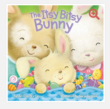 Book, Itsy Bitsy Bunny