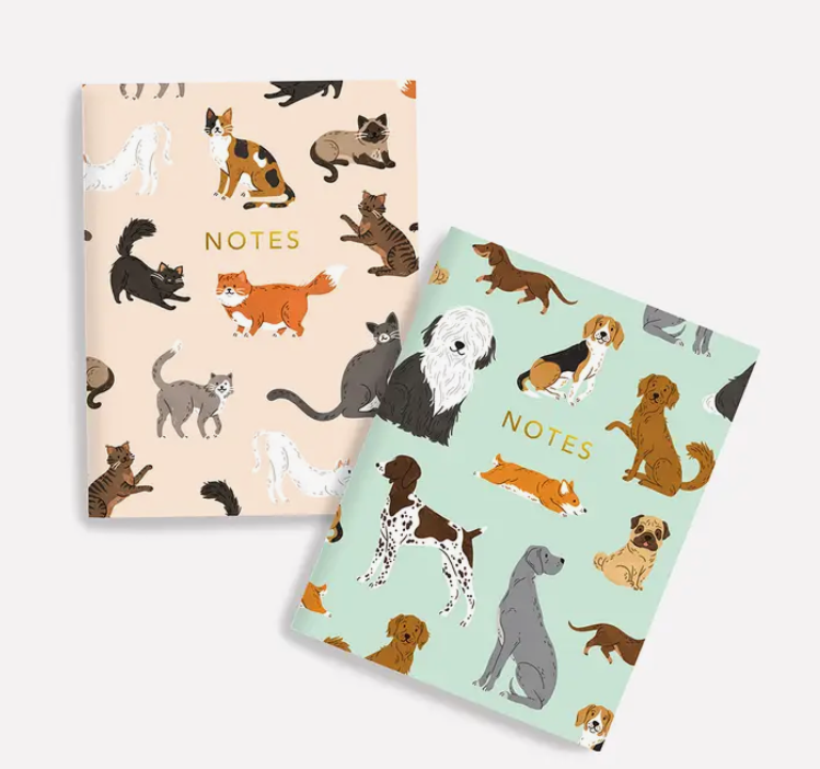 Cats + Dogs Pocket Notes