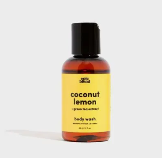 Body Wash, Coconut Lemon