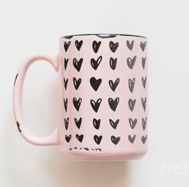 Mug, Hearts