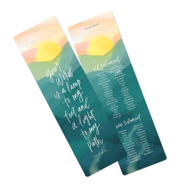 Bookmark, Your Word is a Lamp