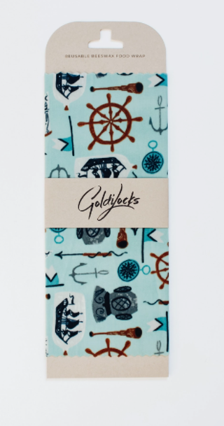 Beeswax Food Wraps, Singles - Variety of Patterns