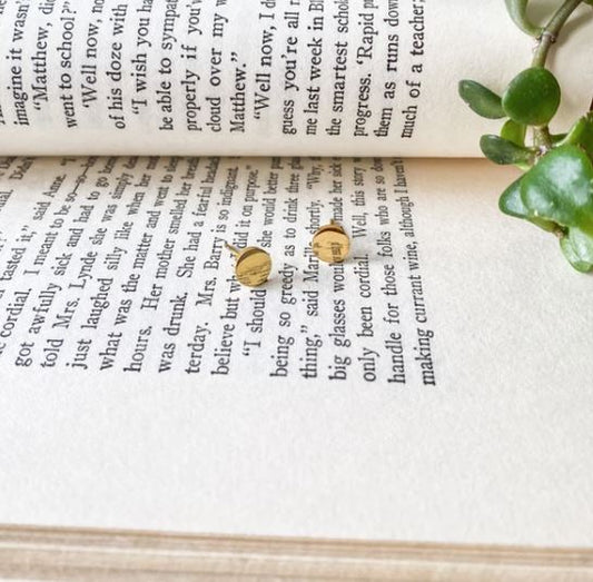 Earring, Mini Dot Stud