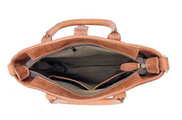 Bag, Peoria Leather Handbag